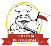 Uśmięchięty polski kucharz. Logo restauracji Polonia w Tipton - Midlands, UK